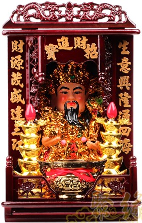 家用财神像奉请 有灵气的财神像 专业开光的财神像 文财神组合 武财神组合